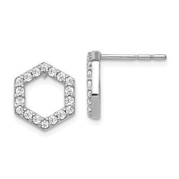 14kw True Origin Lab Grown Dia VS/SI D,E,F Earrings