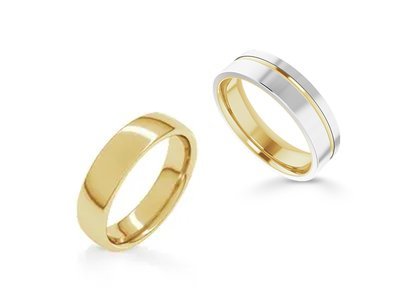Metal Wedding Bands