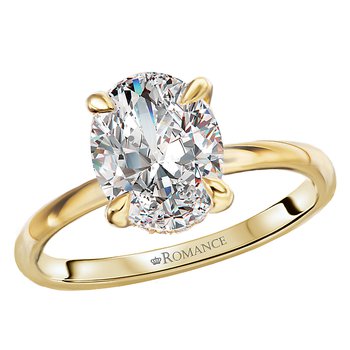 Diamond Hidden Halo Engagement Ring 160151-OV200Y