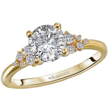 Diamond Semi-Mount Engagement Ring 160127-RD100Y