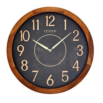CC2052 Rainer - Outdoor Wall Clk - Nat Wood CC2052