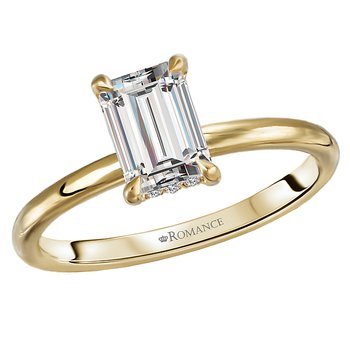 Diamond Hidden Halo Engagement Ring 160151-EM100Y