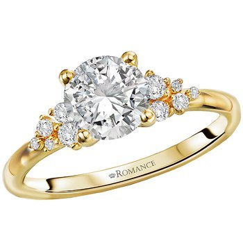 Diamond Semi-Mount Engagement Ring 160127-RD100Y