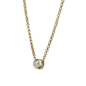 Ladies Fashion Diamond Necklace 151162-N030Y