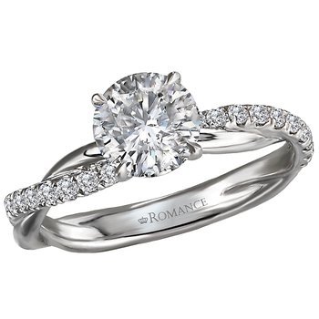Semi-Mount Diamond Engagement Ring 160131-RD100